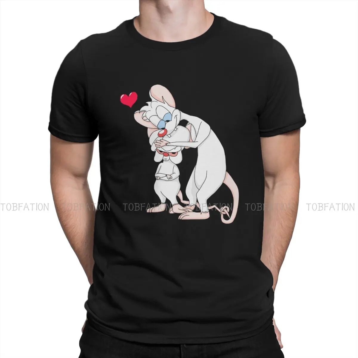 Pinky and the Brain TV Creative TShirt for Men Wallpaper Round Collar Pure Cotton T Shirt Distinctive Gift Clothes OutdoorWear
Pinky and the Brain TV Creative TShirt for Men Wallpaper Round Collar Pure Cotton T Shirt Distinctive Gift Clothes OutdoorWear