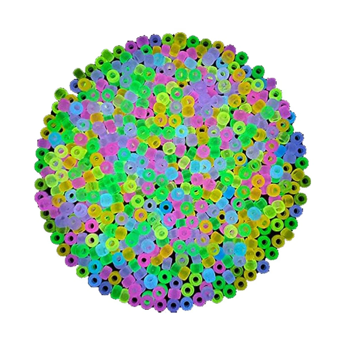 1900Pcs Glow in the Dark Beads Mix 9 Colors Glow Beads Luminous Beads Bulk Acrylic Hair Beads Plastic Beads
1900Pcs Glow in the Dark Beads Mix 9 Colors Glow Beads Luminous Beads Bulk Acrylic Hair Beads Plastic Beads