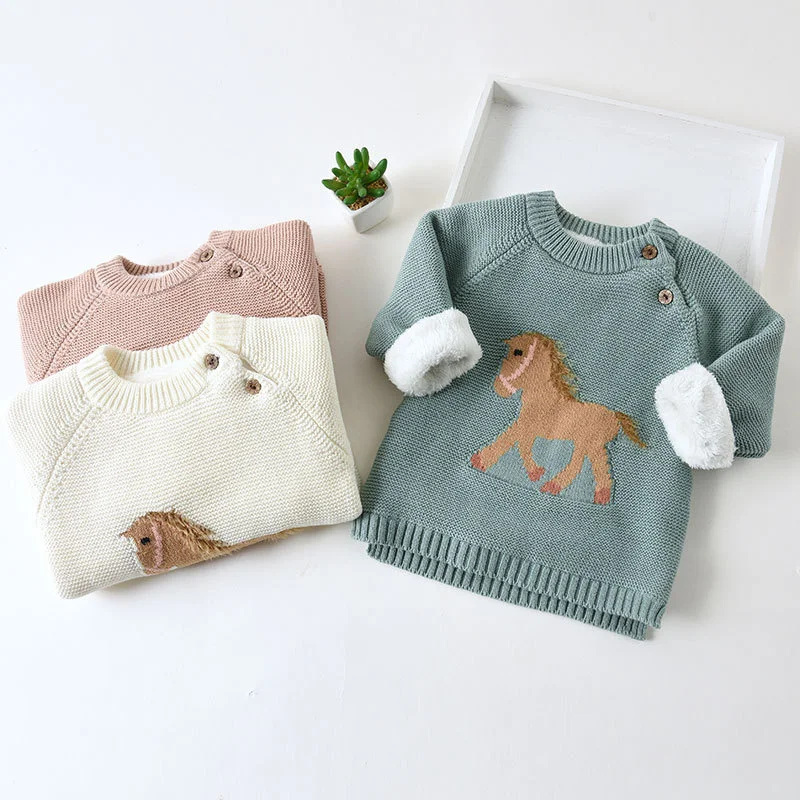 Sweater fashion Plush Baby treasure boys' autumn and winter style inner bottom shirt children's boys' thickened
Sweater fashion Plush Baby treasure boys' autumn and winter style inner bottom shirt children's boys' thickened