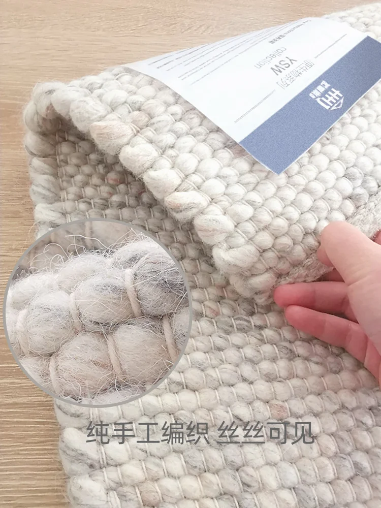 Высококачественный ковер из чистой шерсти zq, минималистичный ковер, стандартный ковер в нордическом стиле для спальни
Высококачественный ковер из чистой шерсти zq, минималистичный ковер, стандартный ковер в нордическом стиле для спальни