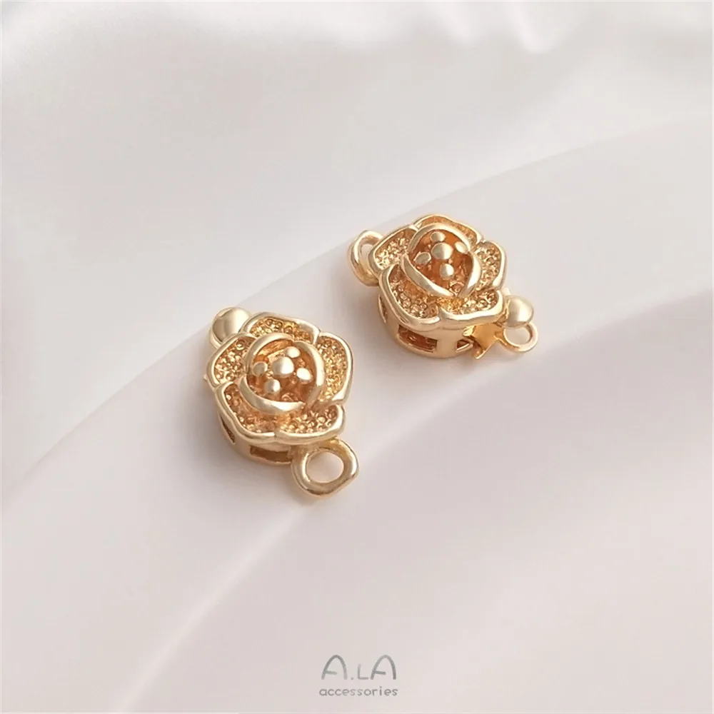 14K Gold Filled Plated Rose insert buckle handmade DIY crystal pearl necklace connection end buckle jewelry accessories
14K Gold Filled Plated Rose insert buckle handmade DIY crystal pearl necklace connection end buckle jewelry accessories