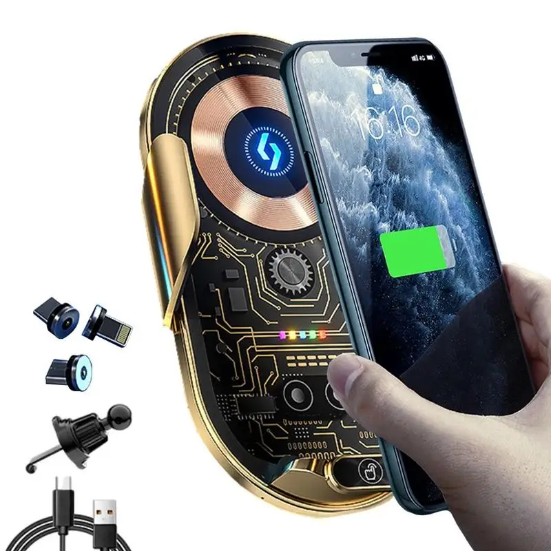 Wireless Car Charger Mount Air Vent Magnet Accessories Magnetic Electric Phone Holder For Car Mobile Phone Bracket Fast Charging
Wireless Car Charger Mount Air Vent Magnet Accessories Magnetic Electric Phone Holder For Car Mobile Phone Bracket Fast Charging