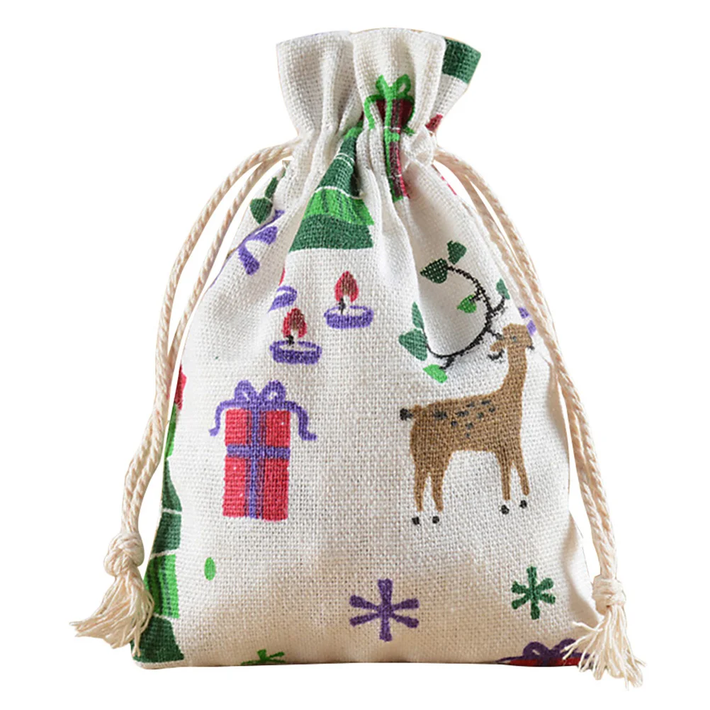 20pcs 13x18cm Burlap Drawstring Bags Pouches Christmas Deer Favors Candy Gift Jewelry Storage Bags for Christmas Wedding Box
20pcs 13x18cm Burlap Drawstring Bags Pouches Christmas Deer Favors Candy Gift Jewelry Storage Bags for Christmas Wedding Box