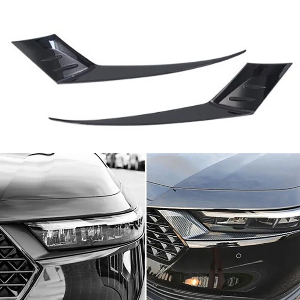 2pcs Glossy Black Car Front Headlight Eyebrow Cover Trim For Honda For Accord 2023 2024 11th Gen Headlight Eyebrow Cover Decorat
2pcs Glossy Black Car Front Headlight Eyebrow Cover Trim For Honda For Accord 2023 2024 11th Gen Headlight Eyebrow Cover Decorat