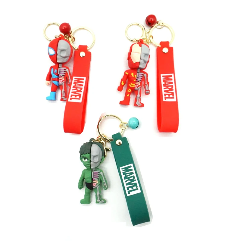 2022 Disney Heroes Iron Man Hulk Captain America Figures Keychains Cute Key Chain Pendants Accessories Men Women
2022 Disney Heroes Iron Man Hulk Captain America Figures Keychains Cute Key Chain Pendants Accessories Men Women
