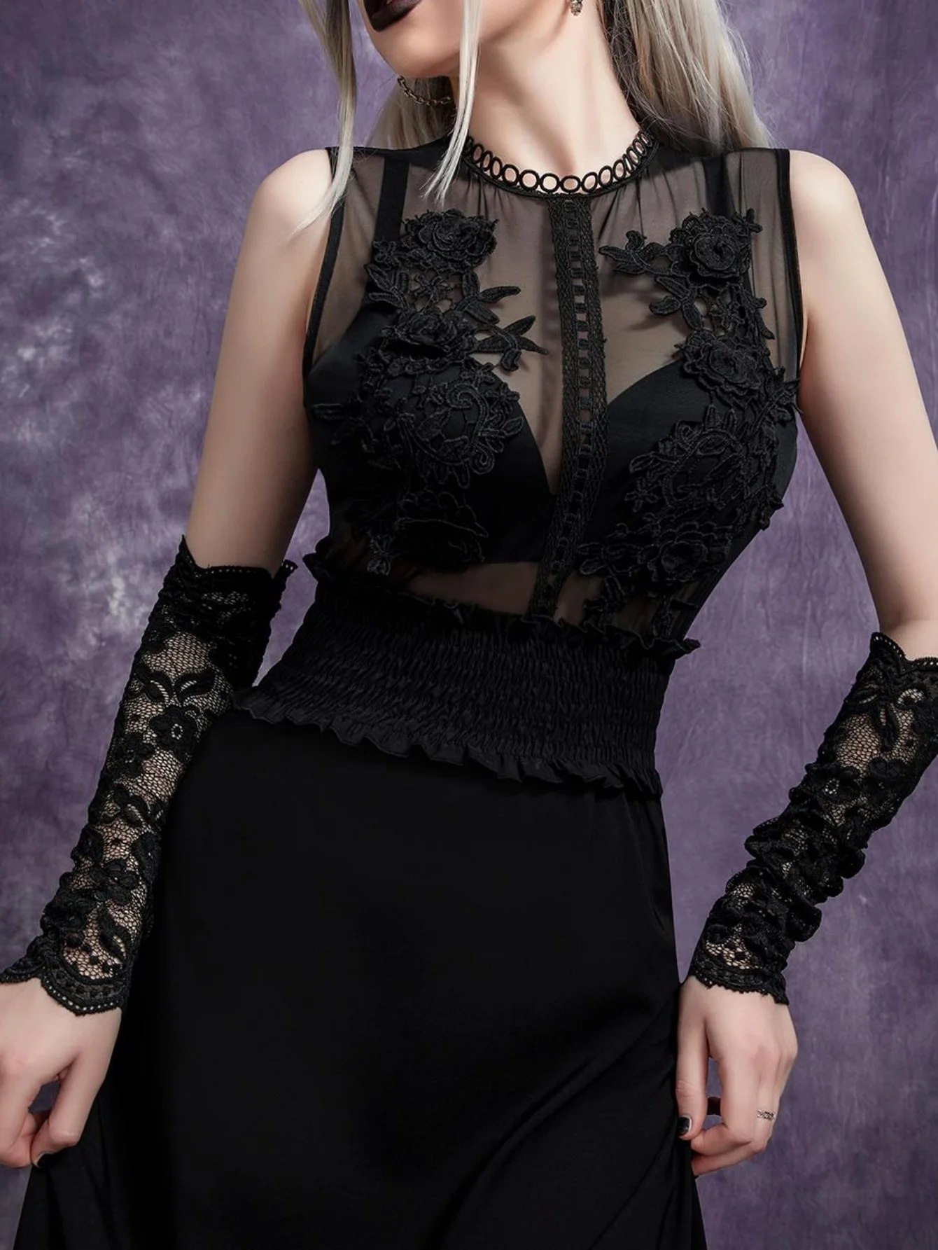 Rosetic Новое модное женское платье, Сетчатое кружевное цветочное лоскутное тонкое платье в готическом стиле, пуловер, сексуальное женское лет...
Rosetic Новое модное женское платье, Сетчатое кружевное цветочное лоскутное тонкое платье в готическом стиле, пуловер, сексуальное женское лет...