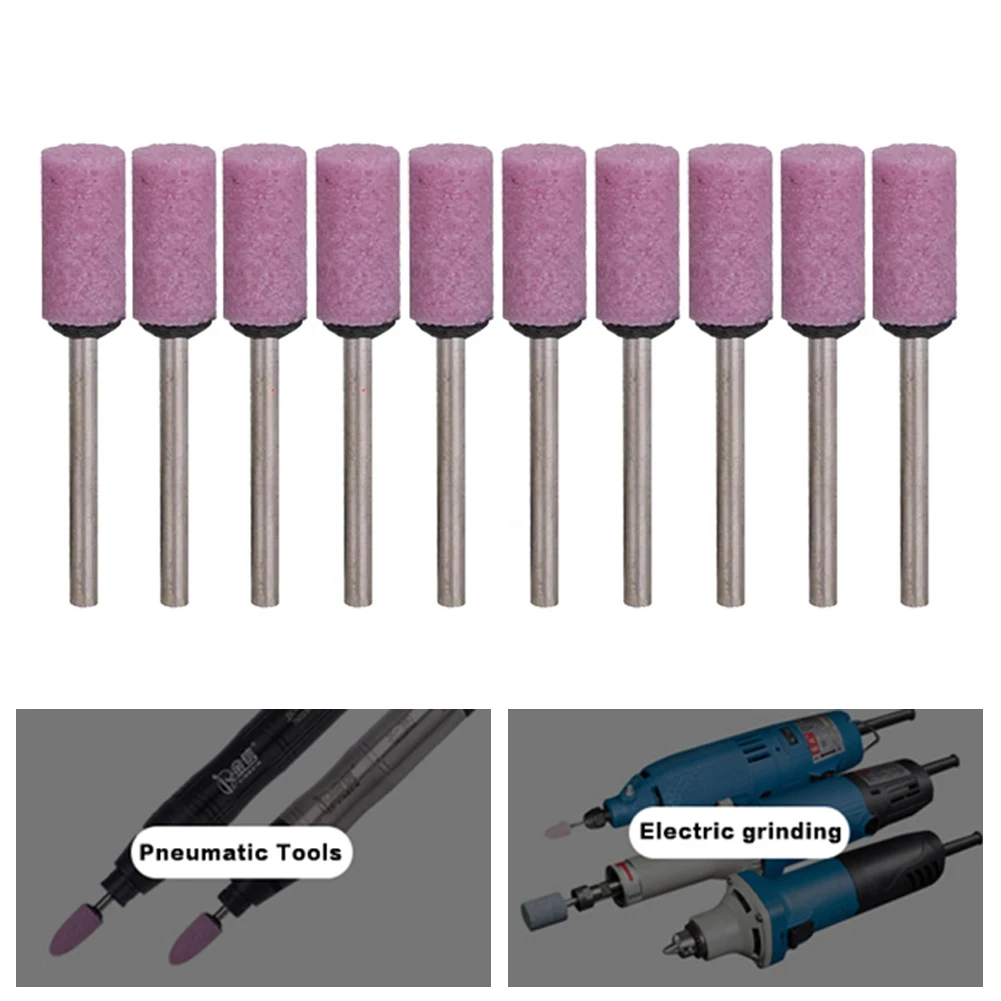 Abrasive Mounted Stone Wheel Head Blue Corundum DIY Flat Head Cylindrical For Rotary Grinding Stone 10pcs 3*8mm
Abrasive Mounted Stone Wheel Head Blue Corundum DIY Flat Head Cylindrical For Rotary Grinding Stone 10pcs 3*8mm