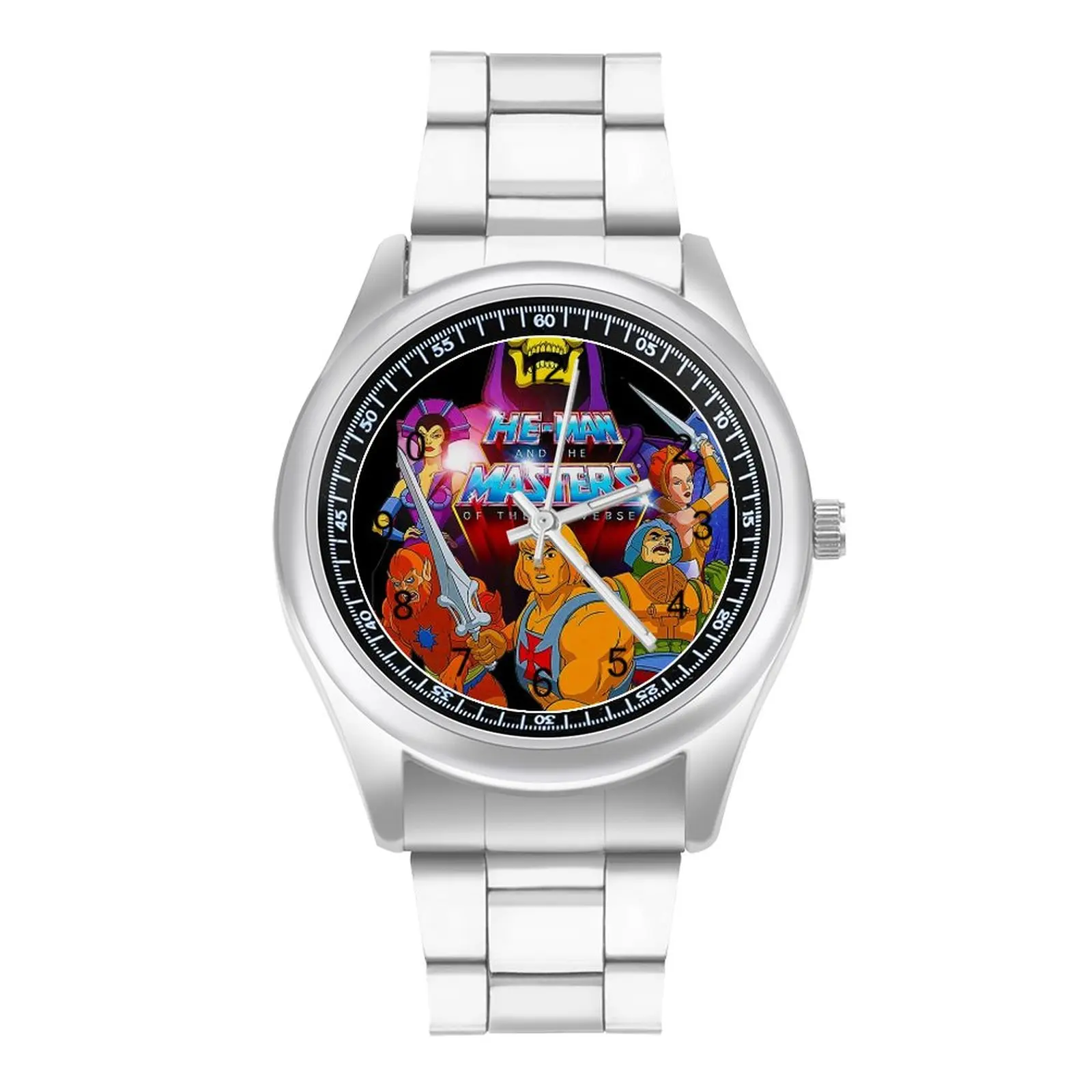 He Man Skull Quartz Watch Masters of The Universe Design Elastic Wrist Watch Steel Upwrist Sports Woman Wristwatch
He Man Skull Quartz Watch Masters of The Universe Design Elastic Wrist Watch Steel Upwrist Sports Woman Wristwatch