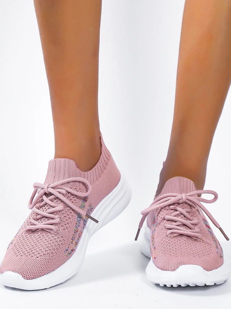 Women Sport Shoes Flats Running Sneakers 2022 Spring Summer Mesh Breathable Sandals Plus Size 35-43 Walking Lace-up Women Shoes
Women Sport Shoes Flats Running Sneakers 2022 Spring Summer Mesh Breathable Sandals Plus Size 35-43 Walking Lace-up Women Shoes