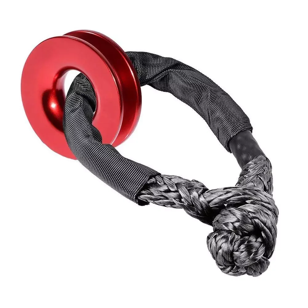 Alloy Recovery Ring Snatch-Ring Block Snatch Pulley 41000lb For 3/8 1/2" Tow Rope SUV Car Winch Recovery Ring New
Alloy Recovery Ring Snatch-Ring Block Snatch Pulley 41000lb For 3/8 1/2" Tow Rope SUV Car Winch Recovery Ring New