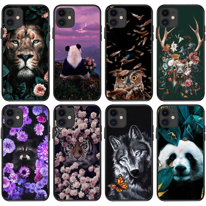 Realistic Animal phone Case Lion Tiger Owl Panda Deer Wolf Bear Giraffe FOR iPhone 11 12 13 Pro Max X XS XR Plus Soft TPU Case
Realistic Animal phone Case Lion Tiger Owl Panda Deer Wolf Bear Giraffe FOR iPhone 11 12 13 Pro Max X XS XR Plus Soft TPU Case