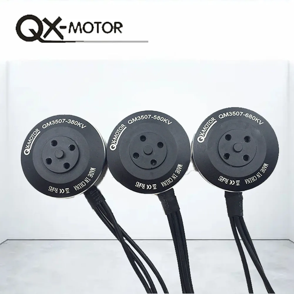 QX-MOTOR QM3507 380/580/680KV 3508 Brushless Motor For RC Multirotor Quadcopter Hexa Drone Parts Wholesale 
QX-MOTOR QM3507 380/580/680KV 3508 Brushless Motor For RC Multirotor Quadcopter Hexa Drone Parts Wholesale