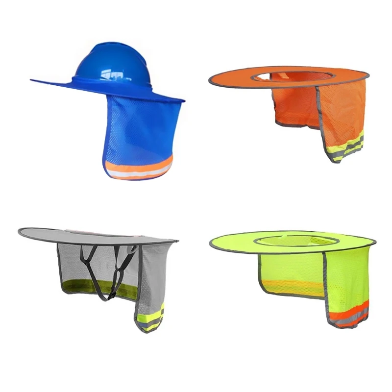 Safety-Helmet Shade with Neck Shield Wide Brim Neck Protective for Hard Hats
Safety-Helmet Shade with Neck Shield Wide Brim Neck Protective for Hard Hats