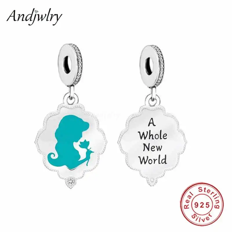 Fit Bracelet Charms Silver 925 Original New World Princess With Flower Pendant Bead Bracelet&Bangle Jewelry Berloque
Fit Bracelet Charms Silver 925 Original New World Princess With Flower Pendant Bead Bracelet&Bangle Jewelry Berloque