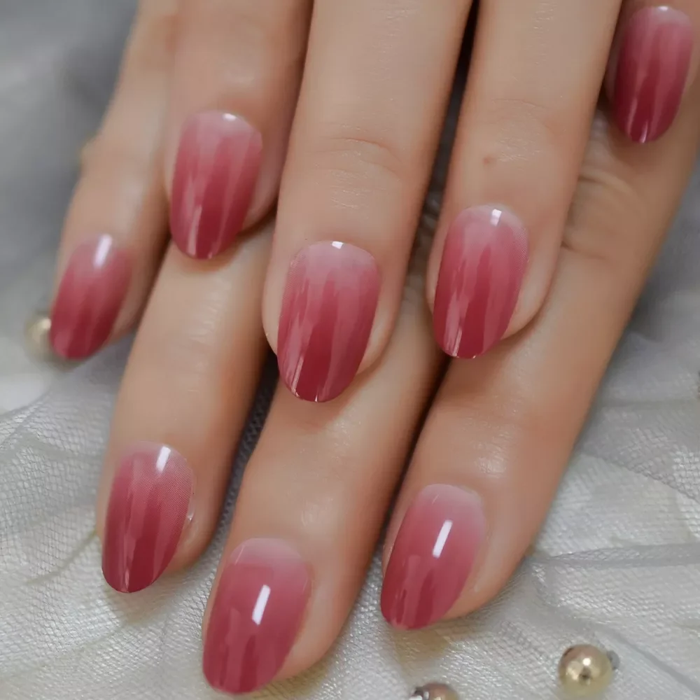 NEW Ombre Artificial False Nails Sleek gel Acrylic Nail Oval Medium Color Tips with Gluetabs 24pcs
NEW Ombre Artificial False Nails Sleek gel Acrylic Nail Oval Medium Color Tips with Gluetabs 24pcs