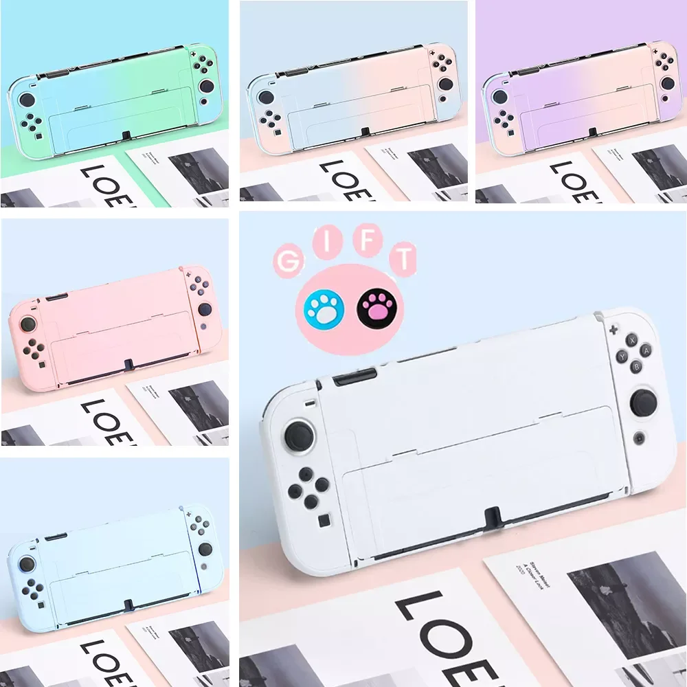 Gradient Protective Shell NS Host Waterproof PC Hard Cover Splittype Protection Case For Nintendo Switch OLED Accessories
Gradient Protective Shell NS Host Waterproof PC Hard Cover Splittype Protection Case For Nintendo Switch OLED Accessories