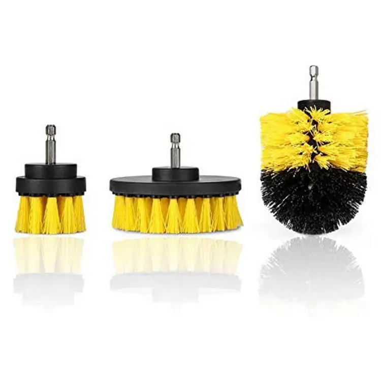 3Pcs/Set Electric Scrubber Brush Drill Brush Kit Plastic Round Cleaning Brush for Carpet Glass Car Cleaning Tools 2/3.5/4''
3Pcs/Set Electric Scrubber Brush Drill Brush Kit Plastic Round Cleaning Brush for Carpet Glass Car Cleaning Tools 2/3.5/4''