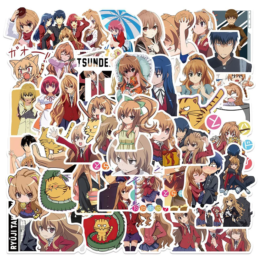 10/30/50 шт. Toradora! Популярные Мультяшные аниме наклейки для ноутбука и багажа
10/30/50 шт. Toradora! Популярные Мультяшные аниме наклейки для ноутбука и багажа