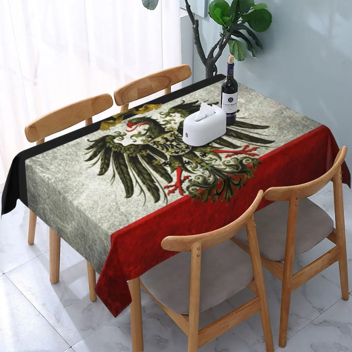 German Empire Flag Germany Tablecloth Rectangular Fitted Oilproof Table Cover Cloth for Dining Room
German Empire Flag Germany Tablecloth Rectangular Fitted Oilproof Table Cover Cloth for Dining Room