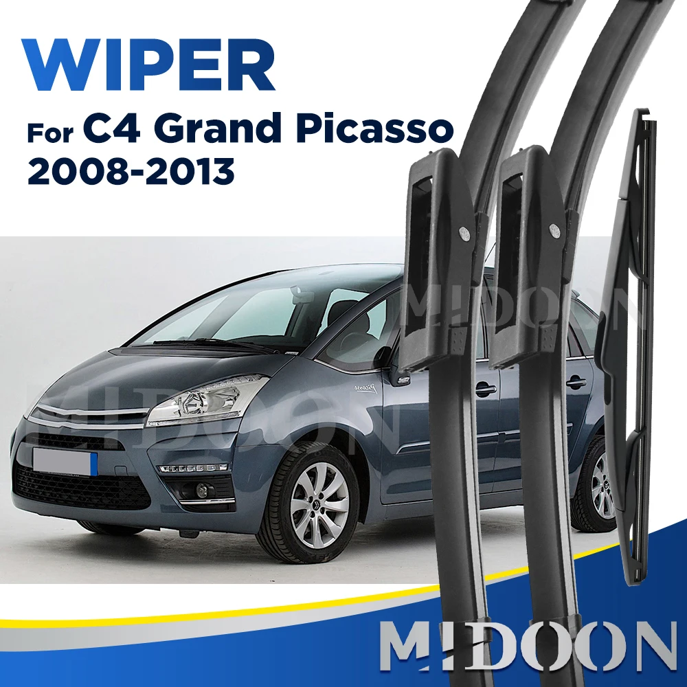 Щетки стеклоочистителя MIDOON для Citroen C4 Grand Picasso / C4 Picasso MK1 2008-2013, лобовое стекло 30 "30" 14"
Щетки стеклоочистителя MIDOON для Citroen C4 Grand Picasso / C4 Picasso MK1 2008-2013, лобовое стекло 30 "30" 14"