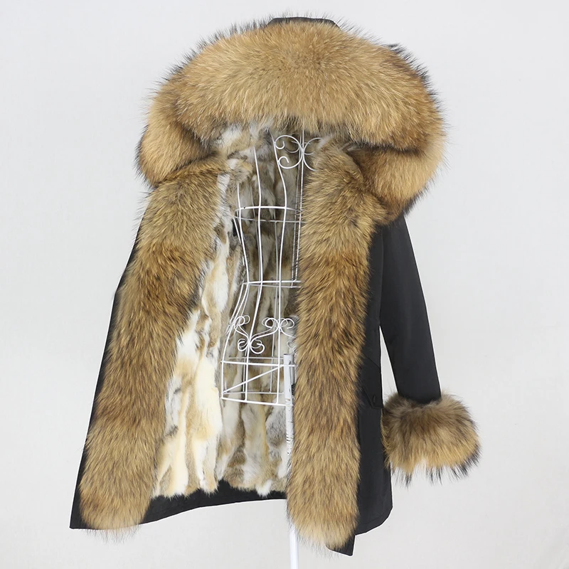 Aoottii 2022 New Waterproof Winter Jacket Women Long Parka Real Rabbit Fur Coat Natural Raccoon Fur Collar Hood Warm Streetwear
Aoottii 2022 New Waterproof Winter Jacket Women Long Parka Real Rabbit Fur Coat Natural Raccoon Fur Collar Hood Warm Streetwear