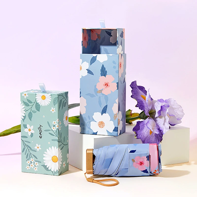 New Mini Umbrella for Girls Flat Sun Small Parasol Umbrella Pocket 2 Layer Black Coating Summer Umbrella for Women Free Shipping
New Mini Umbrella for Girls Flat Sun Small Parasol Umbrella Pocket 2 Layer Black Coating Summer Umbrella for Women Free Shipping