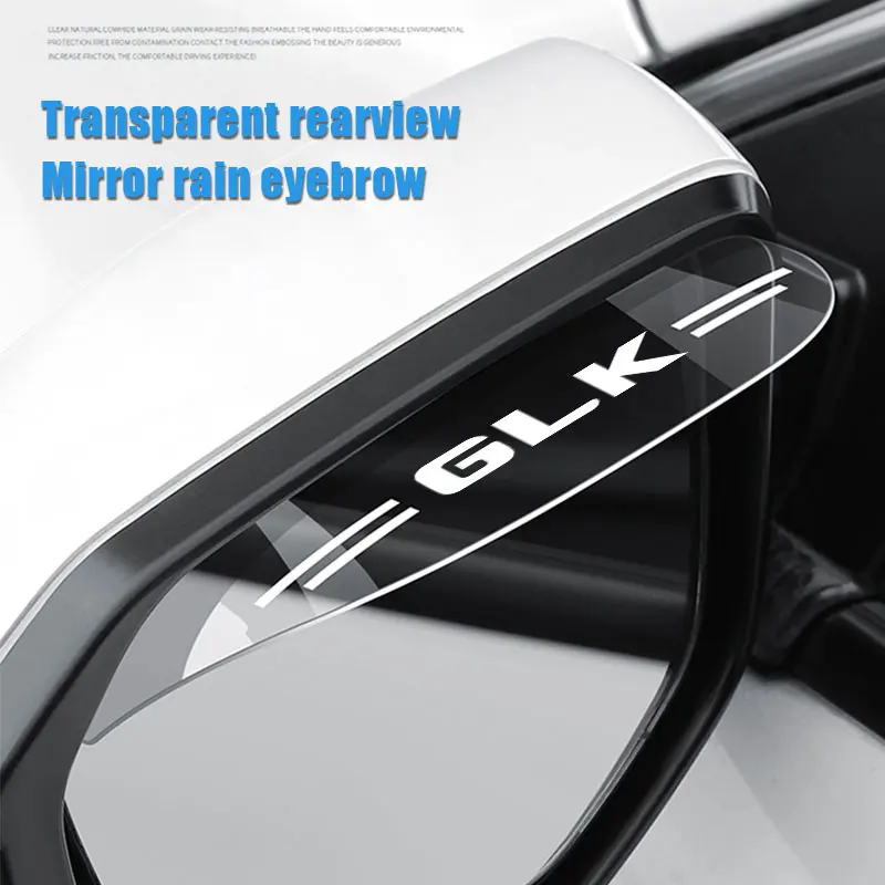 2Pcs/Set Car Rearview Mirror Rain Shade For Mercedes Benz GLK Logo Flexible PVC Rainproof Blades Back Mirror Rain Eyebrow Cover
2Pcs/Set Car Rearview Mirror Rain Shade For Mercedes Benz GLK Logo Flexible PVC Rainproof Blades Back Mirror Rain Eyebrow Cover