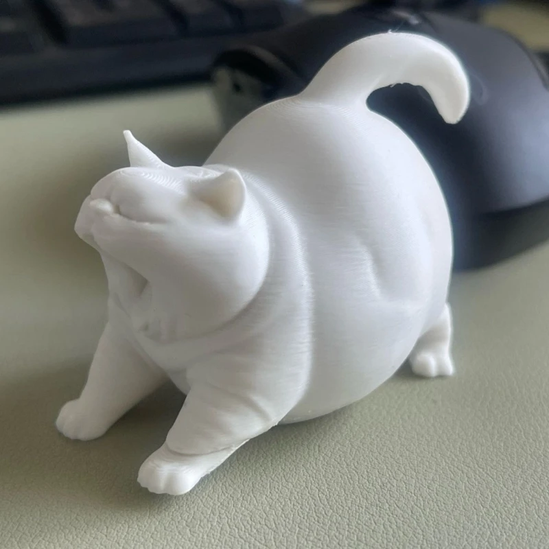 3D фигурки кота Yawning из пластика
3D фигурки кота Yawning из пластика