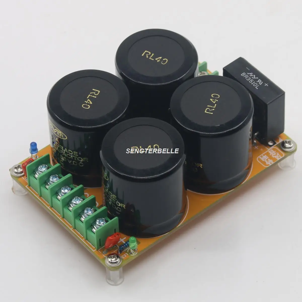 HiFi Dual 10000UF 50V Power Supply Rectifier Filter Board 35A Power Kit For Amplifier PSU
HiFi Dual 10000UF 50V Power Supply Rectifier Filter Board 35A Power Kit For Amplifier PSU