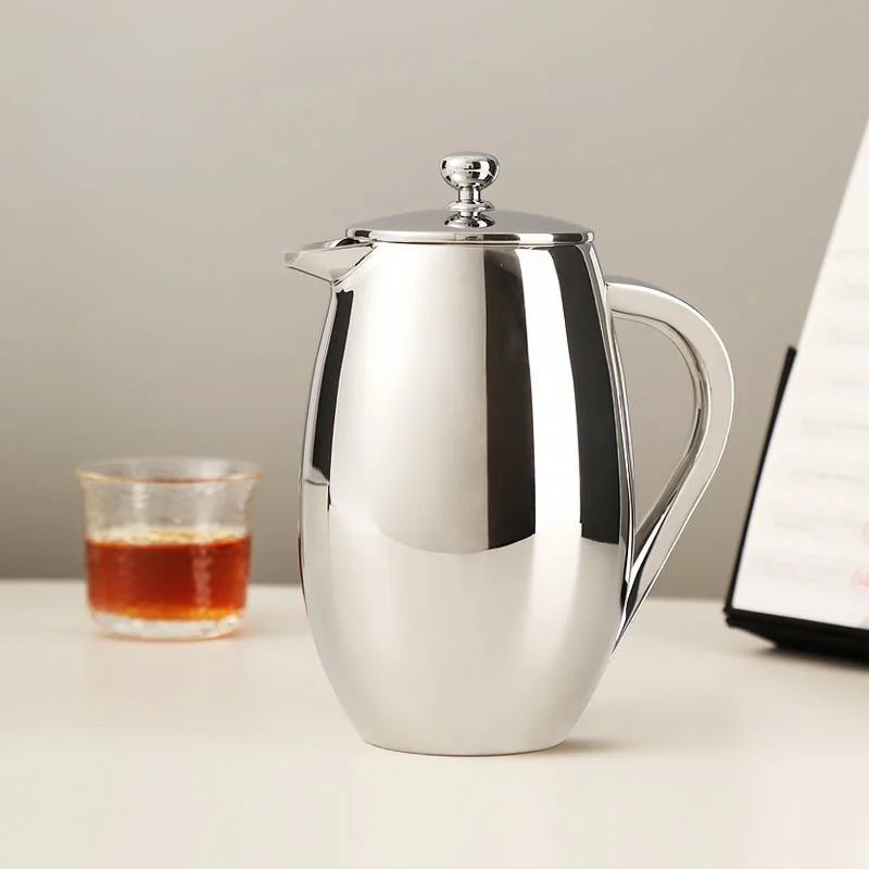 French press pot stainless steel coffee pot home French tea maker coffee filter cup hand pot 350ml
French press pot stainless steel coffee pot home French tea maker coffee filter cup hand pot 350ml