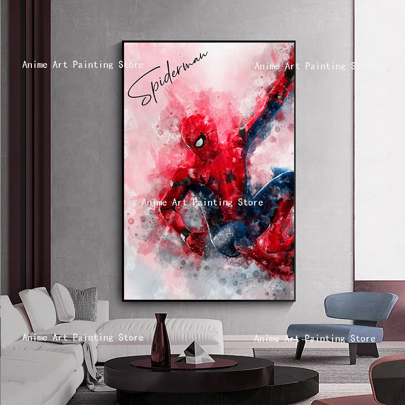 Spiderman Posters Marvel Avengers Superhero Watercolor Canvas Painting Wall Art Living Room Decor Mural Wallpapers Home Decor
Spiderman Posters Marvel Avengers Superhero Watercolor Canvas Painting Wall Art Living Room Decor Mural Wallpapers Home Decor