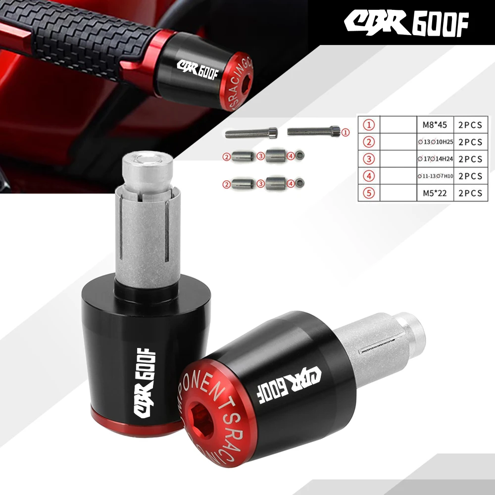 CNC 7/8'' 22mm handlebar Cap Handle bar grips ends For HONDA CBR600F CBR 600F 2011 2012 2013 Motorcycle Universal Accessories
CNC 7/8'' 22mm handlebar Cap Handle bar grips ends For HONDA CBR600F CBR 600F 2011 2012 2013 Motorcycle Universal Accessories