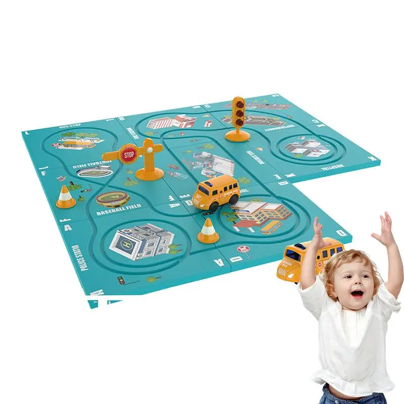 Puzzle Car Tracks With Vehicles Children's Educational Rail Car Building Toys Vehicle Puzzle Board DIY Assembling Electric
Puzzle Car Tracks With Vehicles Children's Educational Rail Car Building Toys Vehicle Puzzle Board DIY Assembling Electric