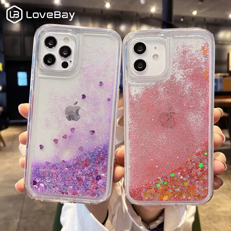 Transparent Glitter Bling Quicksand Love Heart Star Phone Cases For iPhone 13 11 12 Pro Max Mini X XR XS 7 8 Plus SE 2020 Bumper
Transparent Glitter Bling Quicksand Love Heart Star Phone Cases For iPhone 13 11 12 Pro Max Mini X XR XS 7 8 Plus SE 2020 Bumper
