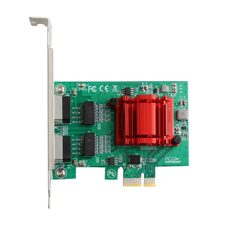 PCIe X1 Серверная сетевая карта с двумя портами 1000 Мбит/с, гигабитная PCI-E 1X RJ45 82571 Ethernet-карта, Pcie Серверный Сетевой адаптер
PCIe X1 Серверная сетевая карта с двумя портами 1000 Мбит/с, гигабитная PCI-E 1X RJ45 82571 Ethernet-карта, Pcie Серверный Сетевой адаптер
