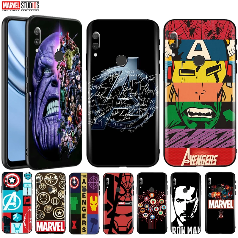 Marvel Avengers Logo Phone Case For Huawei Y7 Pro Prime 2019 Y7a Y7p Soft TPU Funda Black Ultra-Thin Bumper Silicone Cover
Marvel Avengers Logo Phone Case For Huawei Y7 Pro Prime 2019 Y7a Y7p Soft TPU Funda Black Ultra-Thin Bumper Silicone Cover