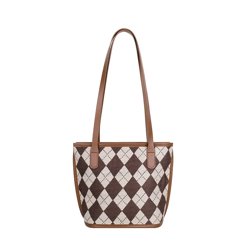Crossbody Luxury Designer Bags for Women Fashion Houndstooth Female High Capacity Handbag Shoulder Tote Women's Bag 2022 Trend
Crossbody Luxury Designer Bags for Women Fashion Houndstooth Female High Capacity Handbag Shoulder Tote Women's Bag 2022 Trend