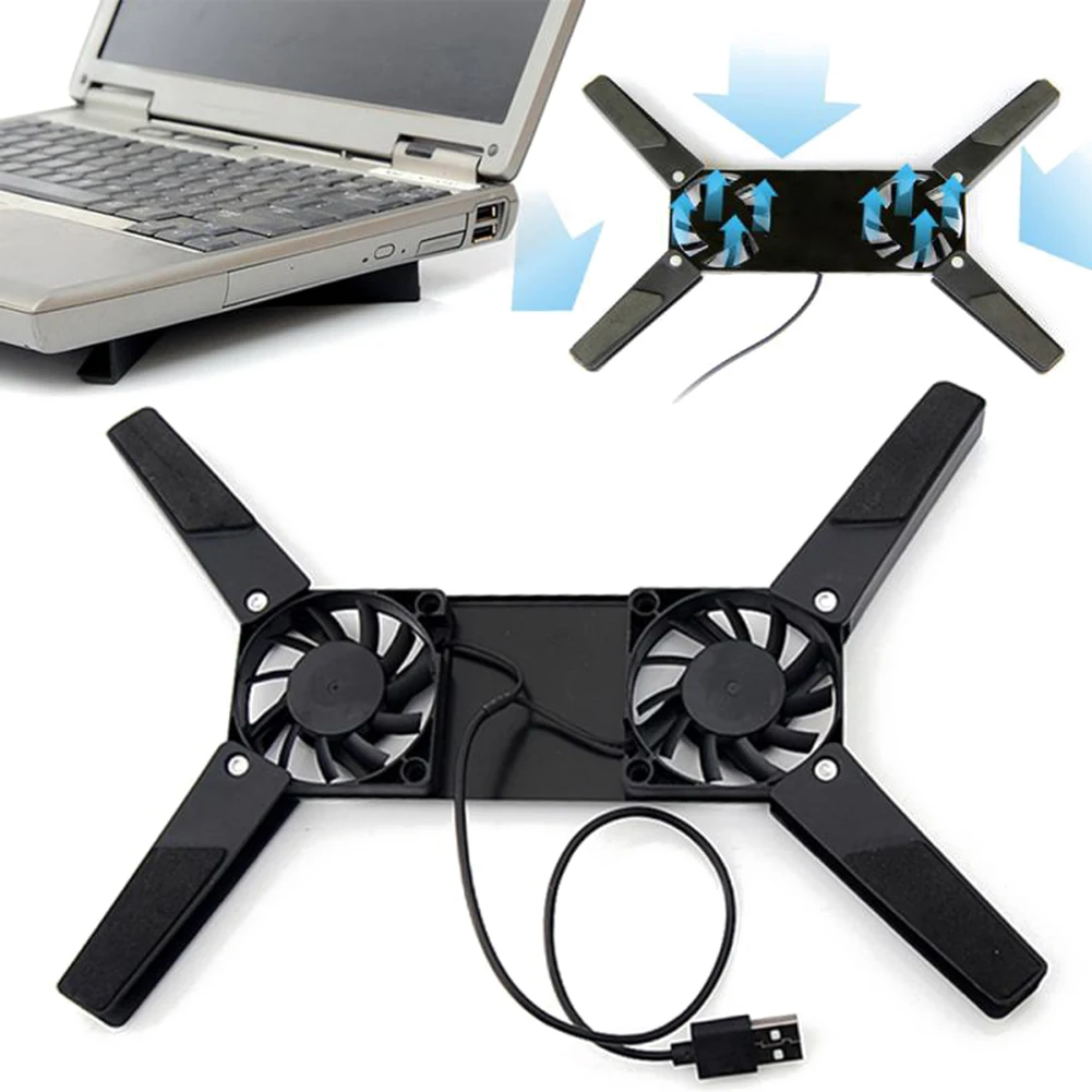 New Rotatable USB Fan Cooling Pad 2 Fans Cooler Notebook Cooler Computer Fan Stand for 10-17" Laptop Notebook Peripherals XNC
New Rotatable USB Fan Cooling Pad 2 Fans Cooler Notebook Cooler Computer Fan Stand for 10-17" Laptop Notebook Peripherals XNC