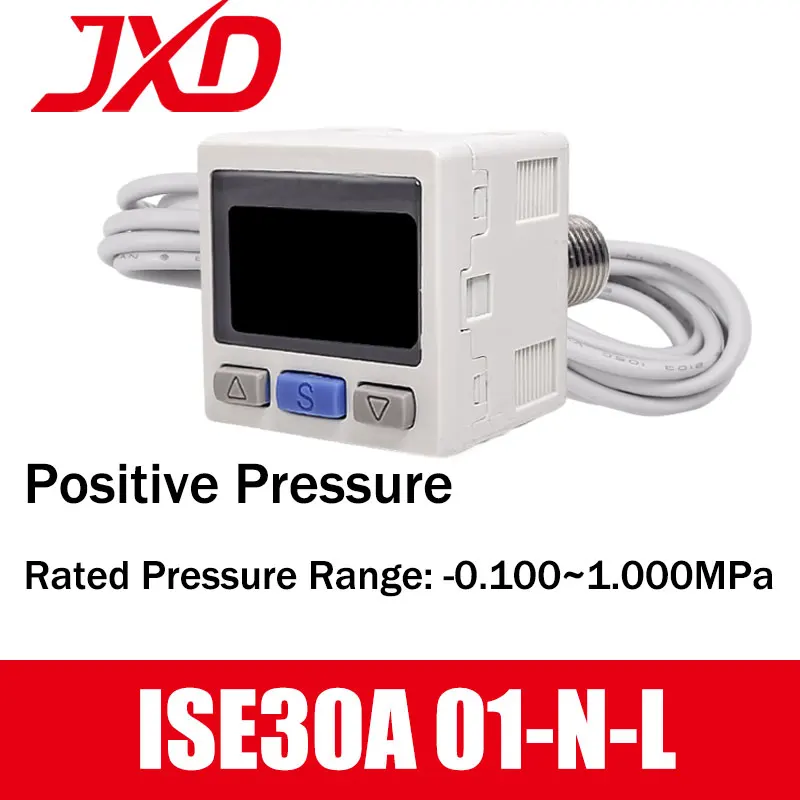 Цифровой вакуумный манометр JXD ISE20A 20B ISE30A ZSE30A, высокоточный электронный измерительный прибор, пневматический контроллер
Цифровой вакуумный манометр JXD ISE20A 20B ISE30A ZSE30A, высокоточный электронный измерительный прибор, пневматический контроллер