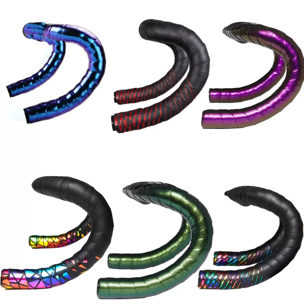 Bike Handlebar Tape Honeycomb Design Anti-Slip Silica Gel EVA Shock Absorption Cycling Bar Tape handlebar winding
Bike Handlebar Tape Honeycomb Design Anti-Slip Silica Gel EVA Shock Absorption Cycling Bar Tape handlebar winding