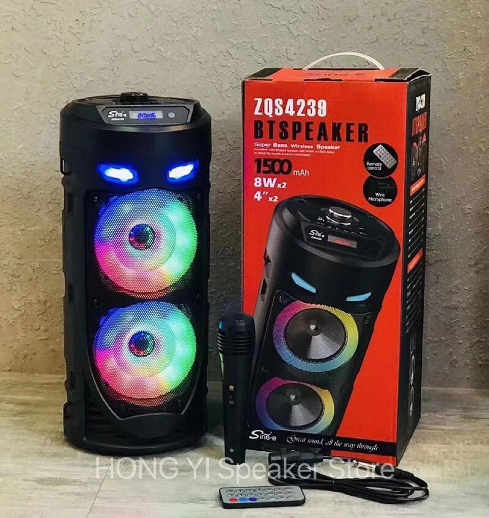 Outdoor Square Dance Bluetooth Speaker Portable K Song Soundbox Card U Disk Audio TWS Wireless Bass Column HiFi Stereo Subwoofer
Outdoor Square Dance Bluetooth Speaker Portable K Song Soundbox Card U Disk Audio TWS Wireless Bass Column HiFi Stereo Subwoofer