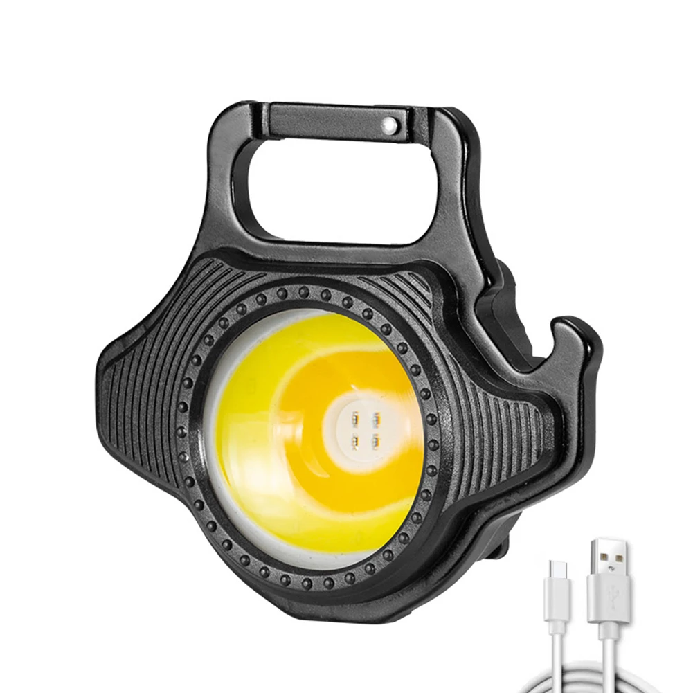 Mini LED Flashlight Keychain Portable Rechargeable 500LM Outdoor Bottle Opener Strong Key Ring Small Work Light Torch Camping
Mini LED Flashlight Keychain Portable Rechargeable 500LM Outdoor Bottle Opener Strong Key Ring Small Work Light Torch Camping