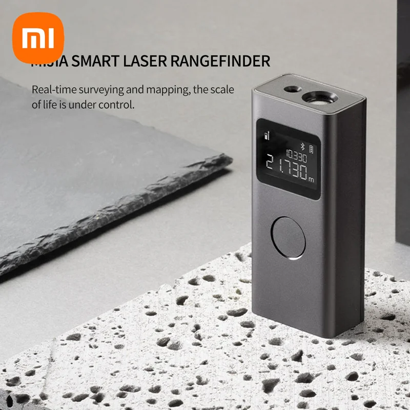 Xiaomi Smart Laser Rangefinder One-click Real-time Measurement of High-precision Laser Tape Measure Smart Measuring Instrument
Xiaomi Smart Laser Rangefinder One-click Real-time Measurement of High-precision Laser Tape Measure Smart Measuring Instrument