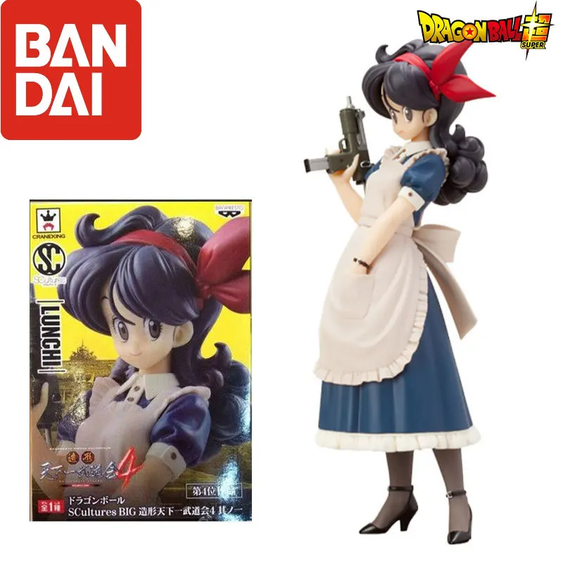 BANDAI Anime Dragon Ball Z Figure Scultures Lunch Laura Action Figures Model Toys Boys Girl Gift Collection Doll Toys Exquisite
BANDAI Anime Dragon Ball Z Figure Scultures Lunch Laura Action Figures Model Toys Boys Girl Gift Collection Doll Toys Exquisite