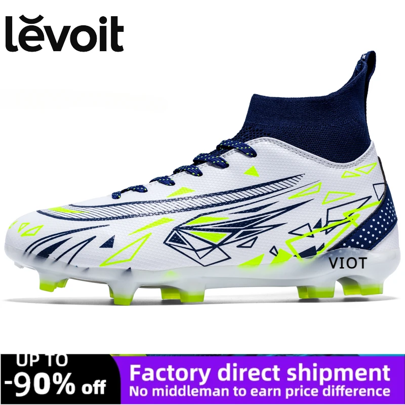 New Men Soccer Shoes TF/FG High/Low Ankle Football Boots Male Outdoor Non-slip Grass Multicolor Training Match Sneakers EUR35-45
New Men Soccer Shoes TF/FG High/Low Ankle Football Boots Male Outdoor Non-slip Grass Multicolor Training Match Sneakers EUR35-45
