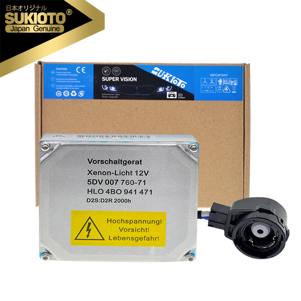 Оригинальный японский блок управления фарами SUKIOTO 4B0941471 OEM D2S HID ксеноновый балласт 5DV 007 760-71 4B0 941 471 для Audi A6 A3 A4
Оригинальный японский блок управления фарами SUKIOTO 4B0941471 OEM D2S HID ксеноновый балласт 5DV 007 760-71 4B0 941 471 для Audi A6 A3 A4