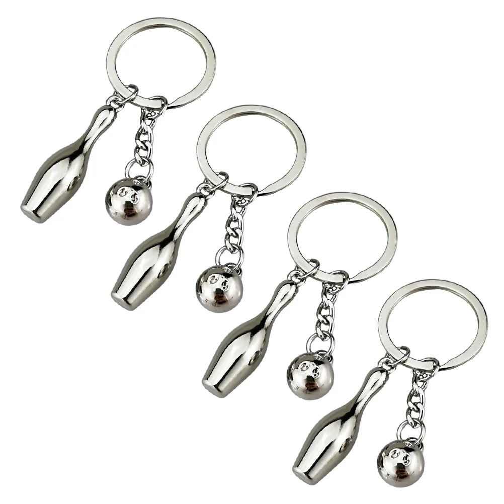 4pcs Bowling Keychains Bowling Elements Sports Keychain Bag Pendant Game Souvenir Alloy Key Ring Charms Pendants for Home
4pcs Bowling Keychains Bowling Elements Sports Keychain Bag Pendant Game Souvenir Alloy Key Ring Charms Pendants for Home