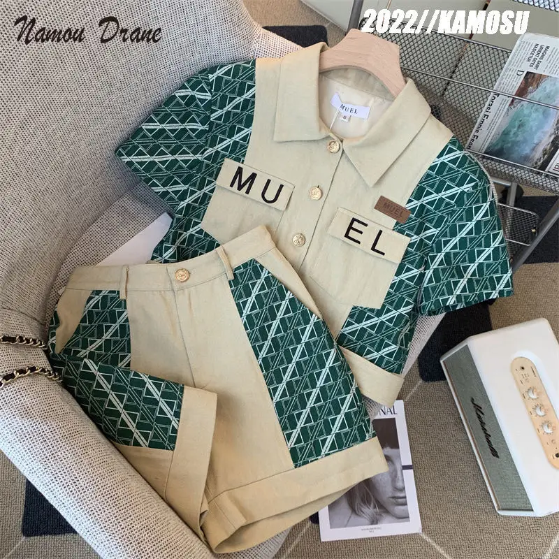 Namou Drane Denim Suit Female Summer 2022 New Small with High Casual Fashion Two Pieces of Fashion Senior Tide
Namou Drane Denim Suit Female Summer 2022 New Small with High Casual Fashion Two Pieces of Fashion Senior Tide