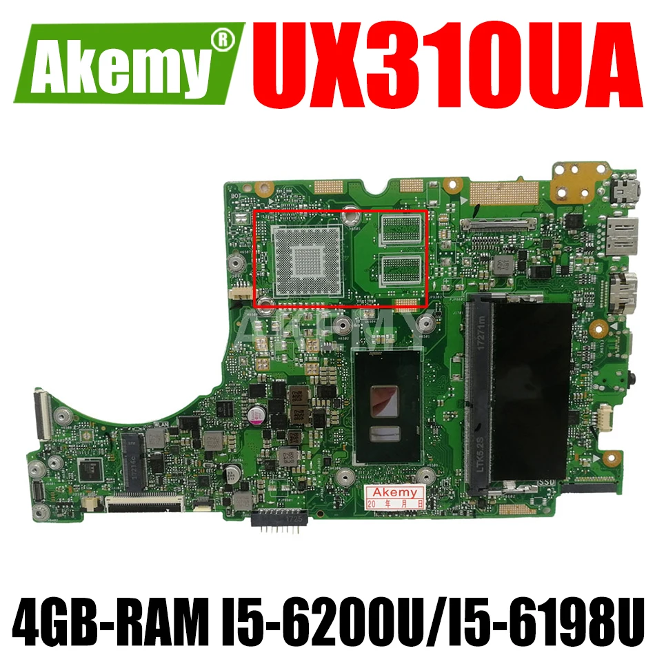 Материнская плата UX310UA для ноутбука ASUS UX310UQK UX310UQ UX410UQ UX410UQK UX310UV оригинальная