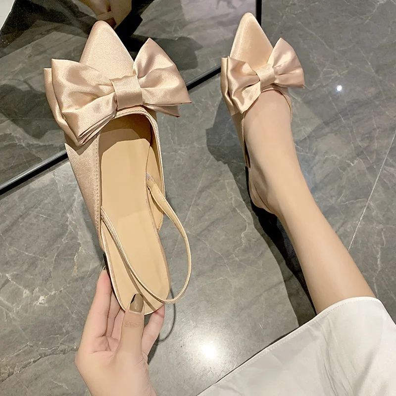 2022 Summer Women's Shoes New Slik Bow Pointed Simple Square Heel Sandals Women's Sandals Female Zapatos Mujer Fashion Shoes
2022 Summer Women's Shoes New Slik Bow Pointed Simple Square Heel Sandals Women's Sandals Female Zapatos Mujer Fashion Shoes